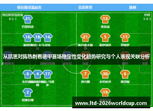 从凯恩对阵热刺看德甲赛场稳定性变化趋势研究与个人表现关联分析